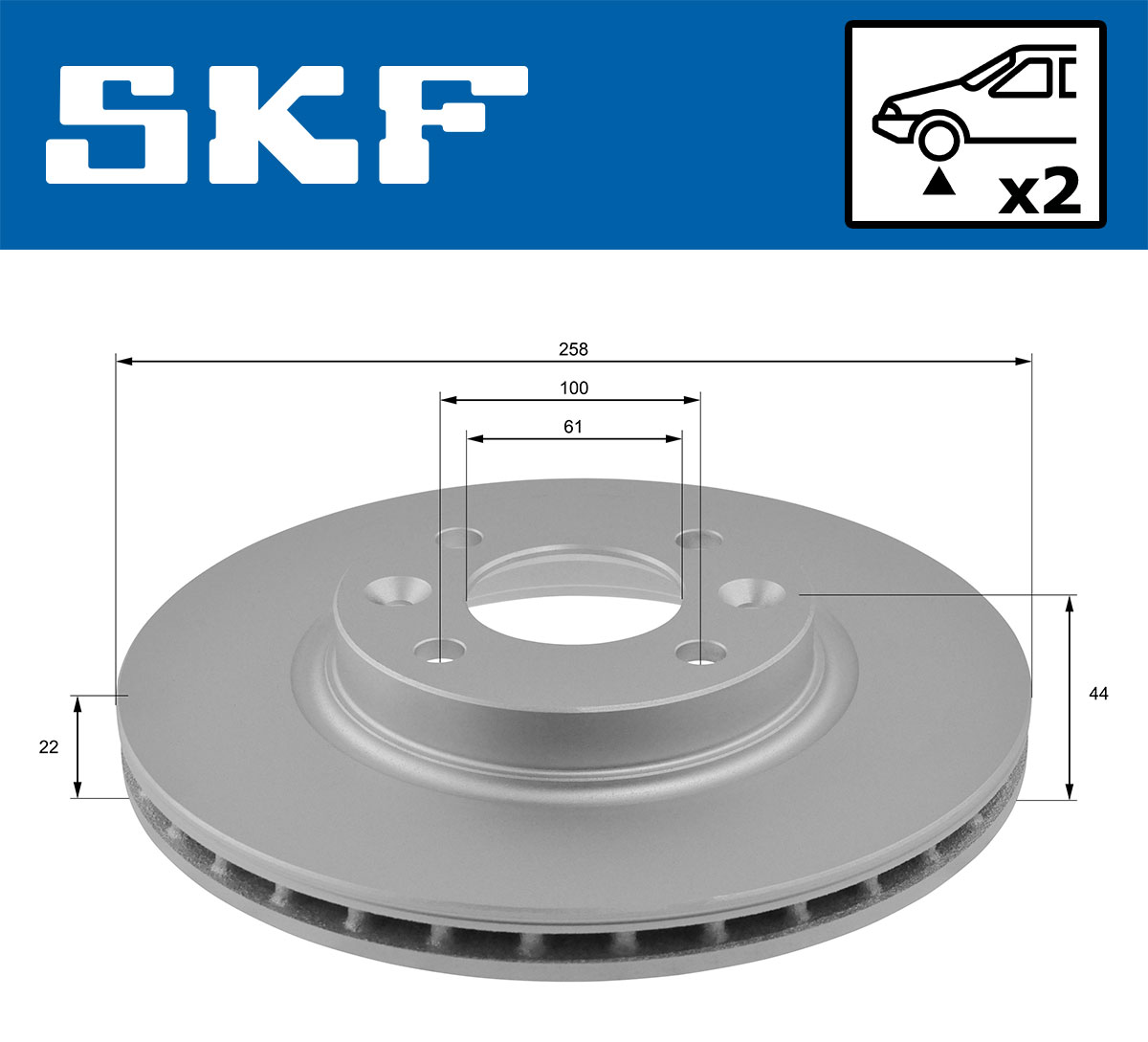 SKF VKBD 80009 V2 спирачен...